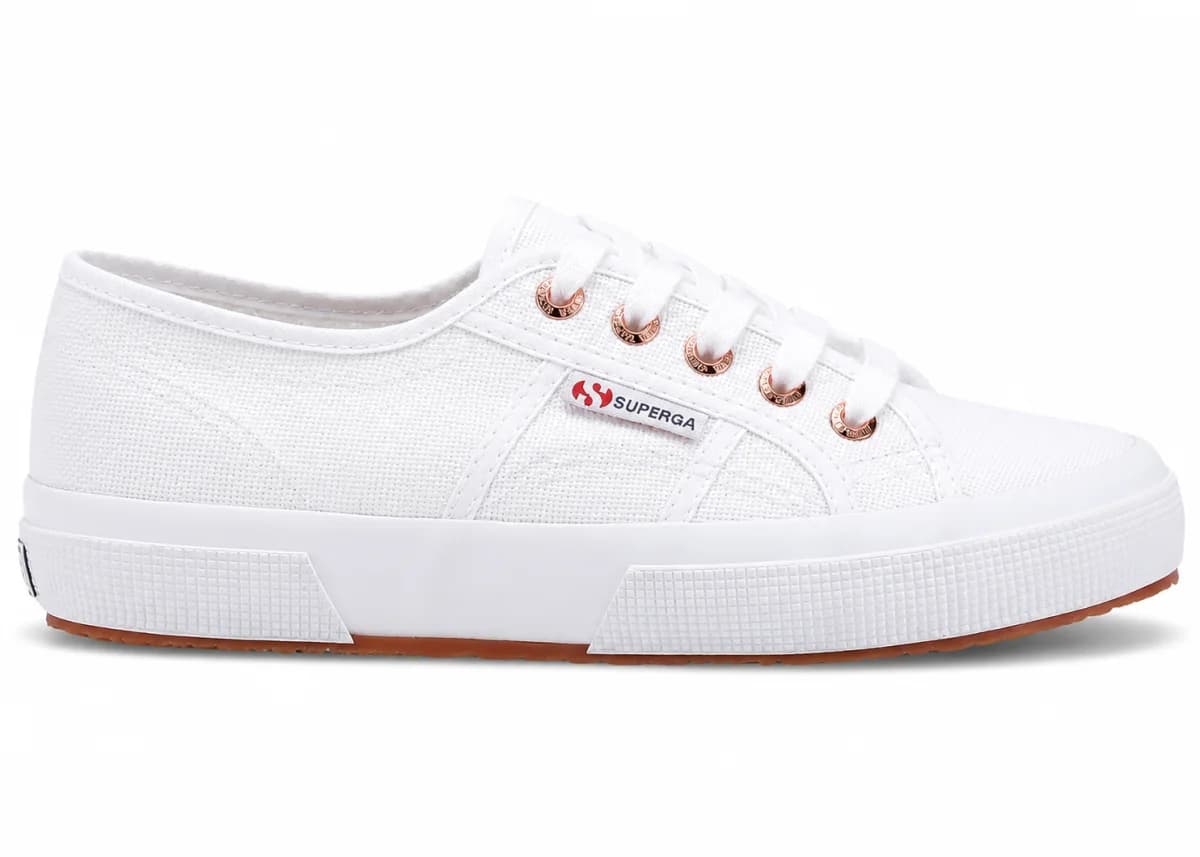 Superga 2750 Cotu Classic White Rose Gold (Women's)