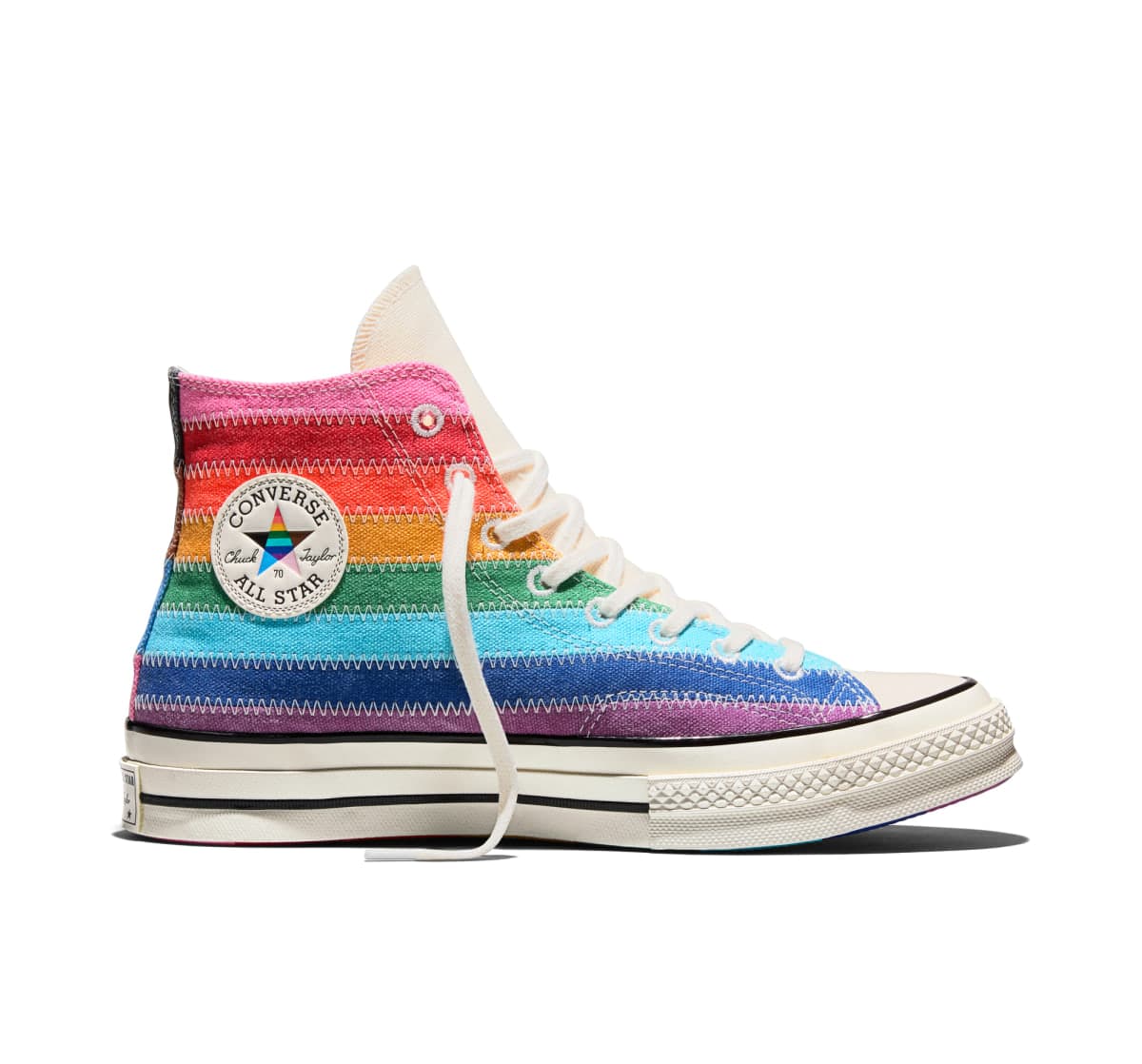 Converse Chuck 70 Pride Flag "Blue / Egret / Black"