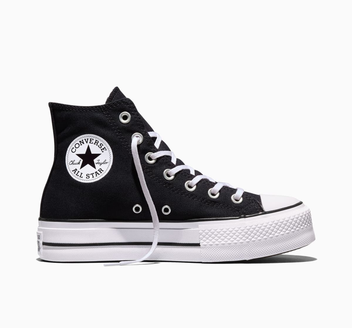 Converse Chuck Taylor All Star Lift Platform Canvas "Black / White / White"