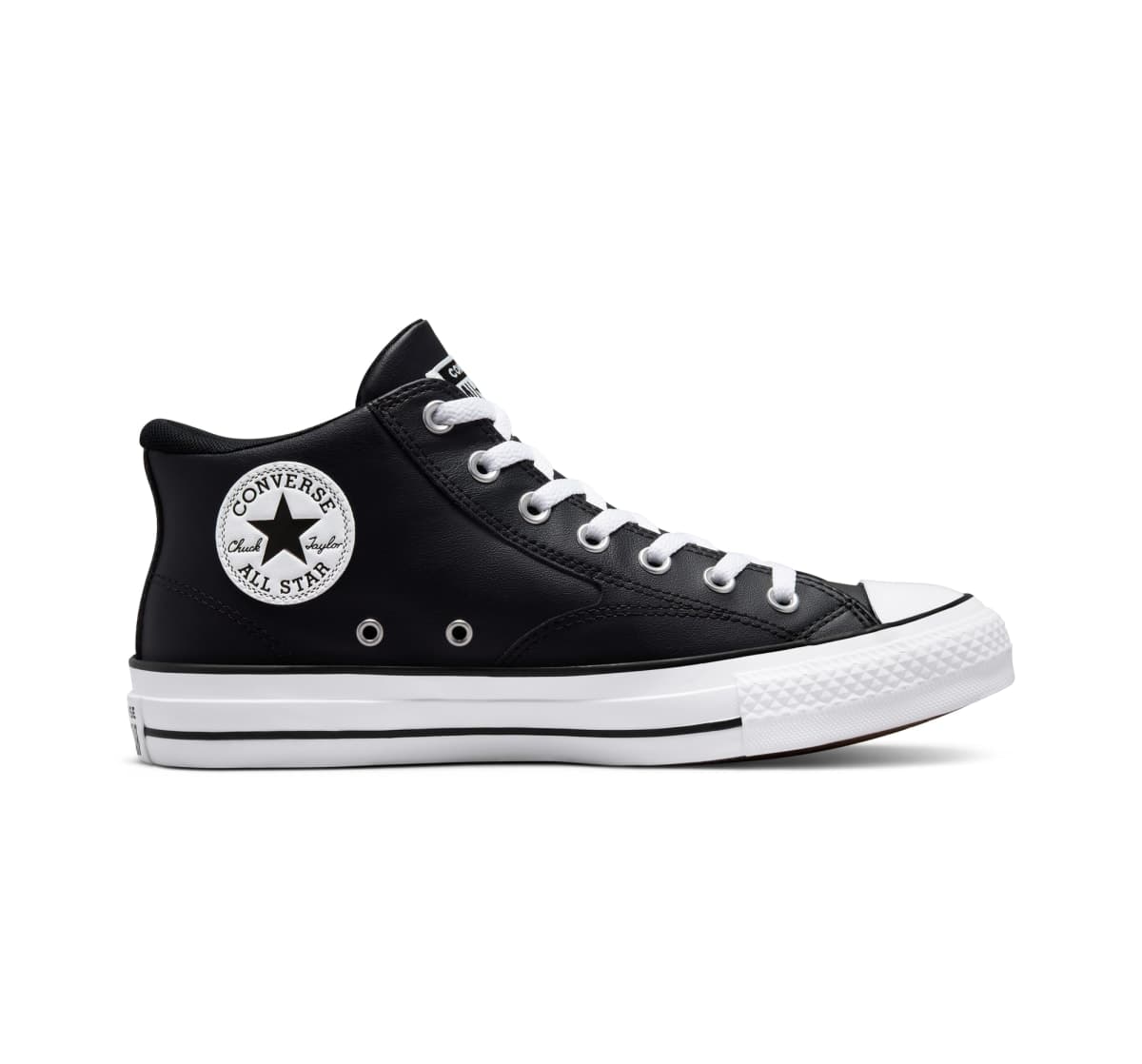 Converse Chuck Taylor All Star Malden Street Faux Leather "Black / White / Black"
