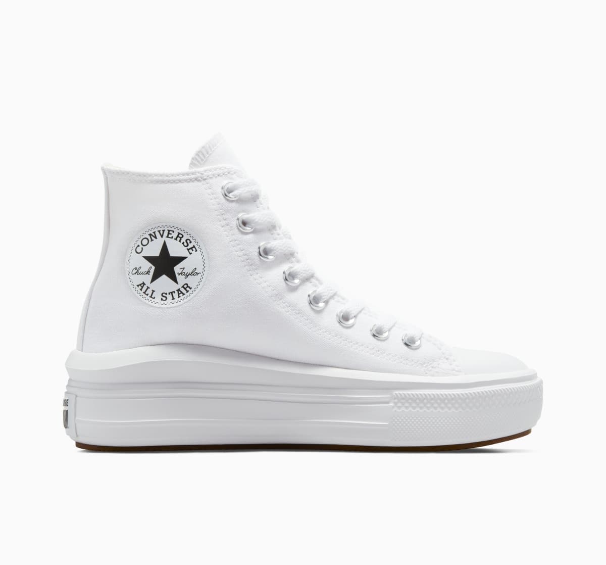 Converse Chuck Taylor All Star Move Platform "White / Natural Ivory / Black"