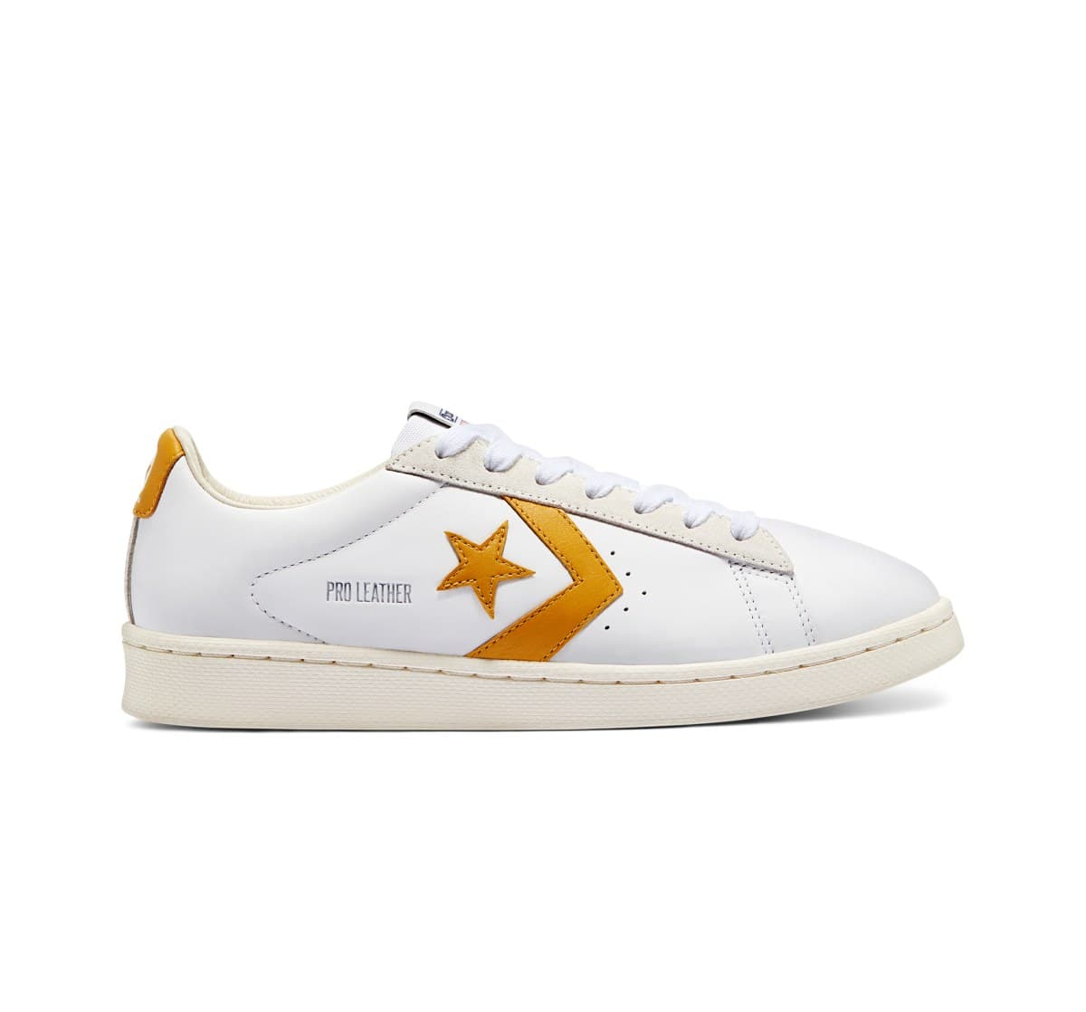 Converse Pro Leather "White / Gold Dart / Egret"