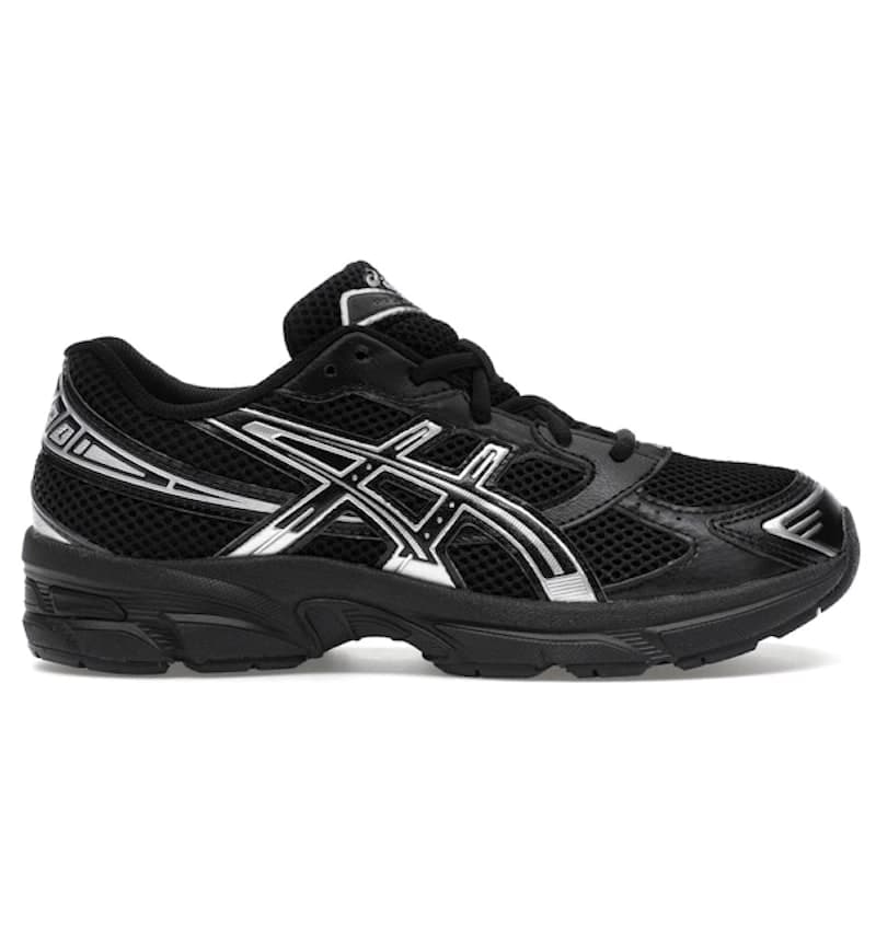 ASICS Gel-1130 Black Pure Silver (GS)
