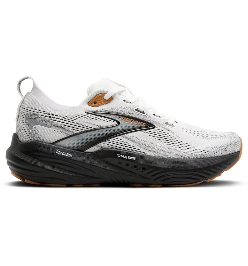 Brooks Glycerin 22 White Grey Black Gum