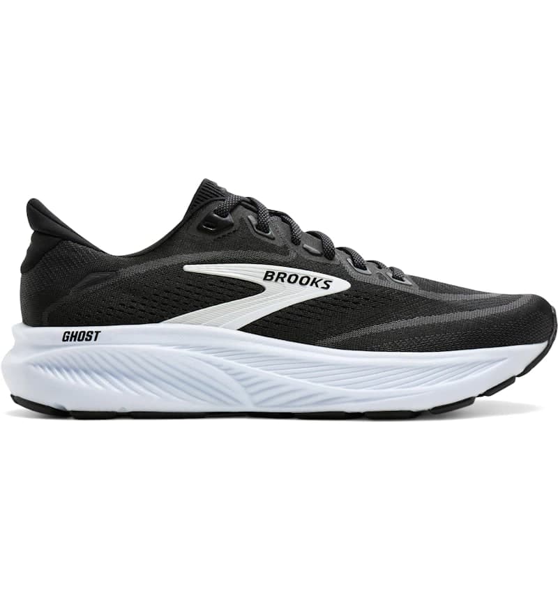 Brooks Ghost 18 Black Grey White