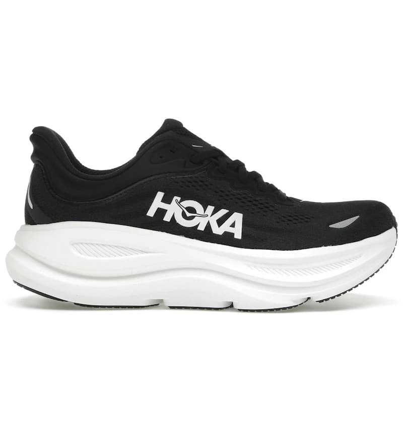 Hoka One One Bondi 9 Black White
