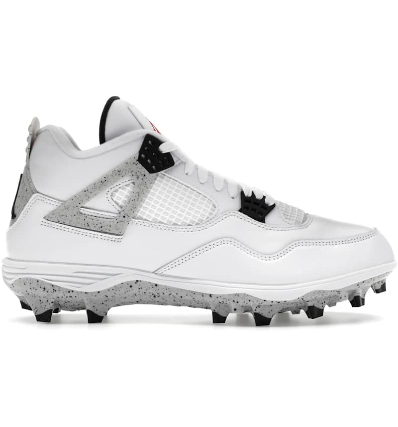 Jordan 4 Retro TD Cleat White Cement