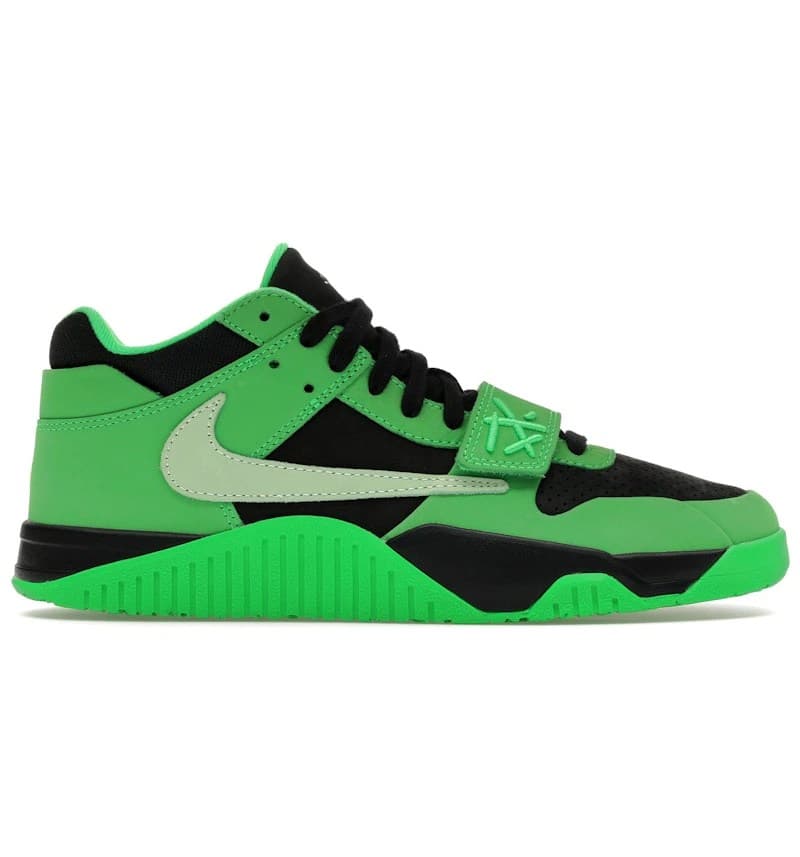 Jordan CJ1 T-Rexx Travis Scott Green Spark