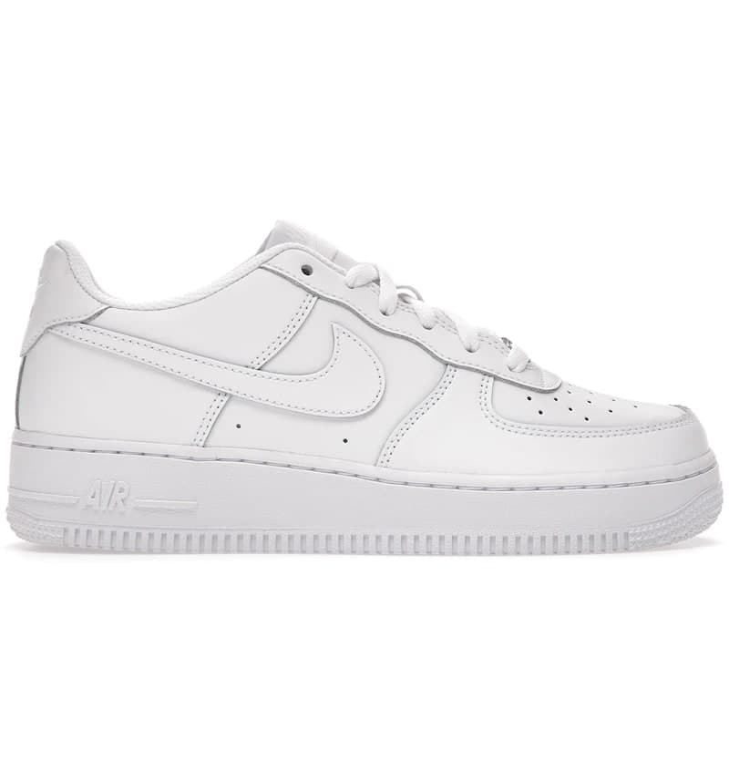 Nike Air Force 1 Low LE Triple White (GS)