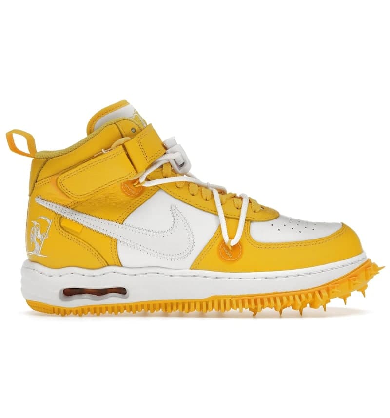 Nike Air Force 1 Mid SP Off-White Varsity Maize