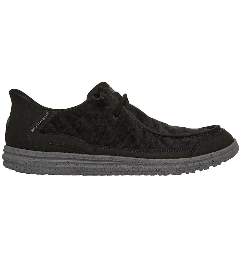Skechers Slip-ins Relaxed Fit Melson Cozy Fit Diamond Moc Black