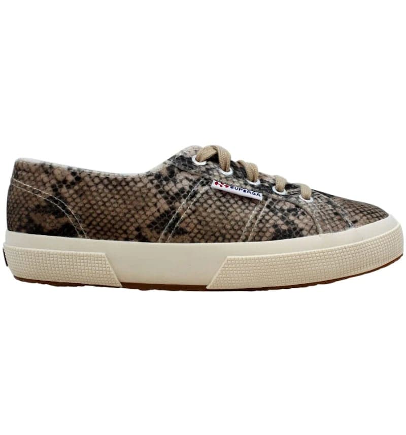 Superga 2750 Velvet Snake W Beige Multi  (Women's)
