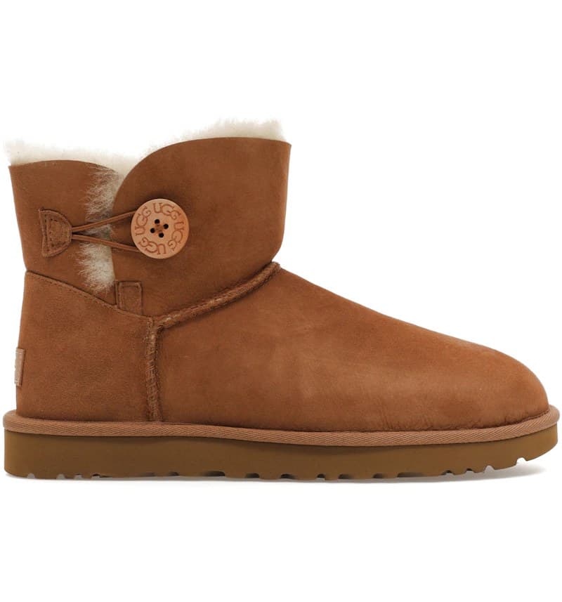 UGG Mini Bailey Button II Chestnut (Women's)