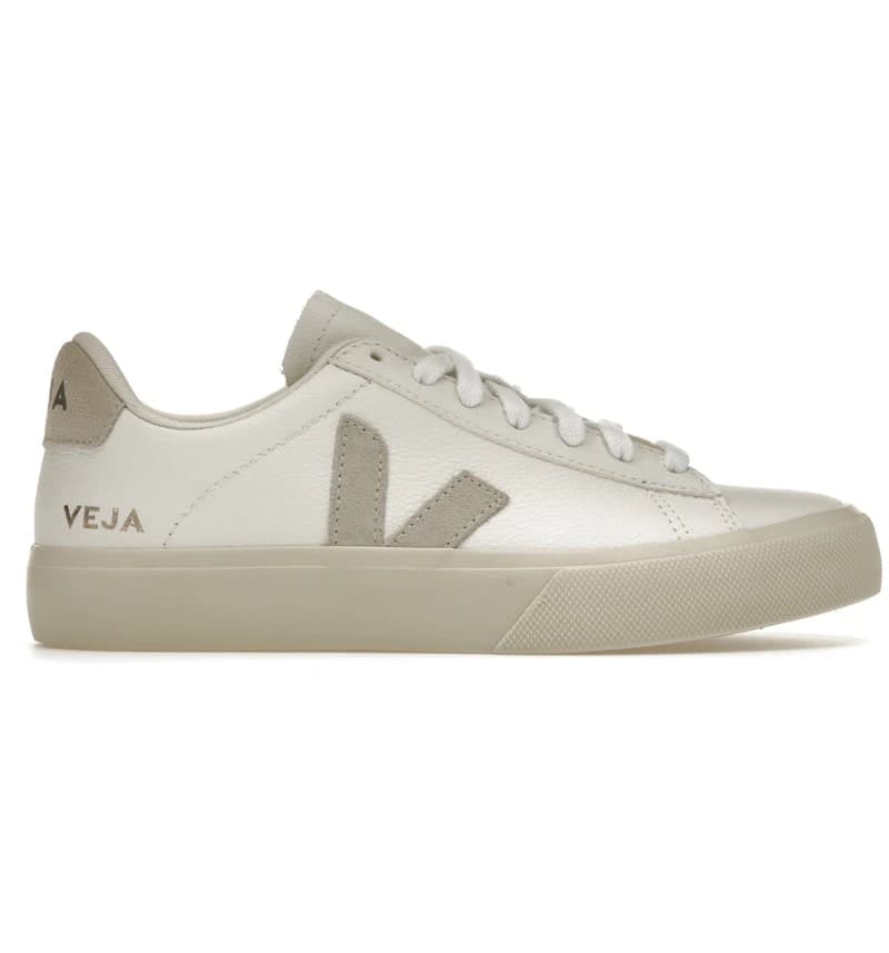 Veja Campo Low Chromefree Leather White Natural (Women's)